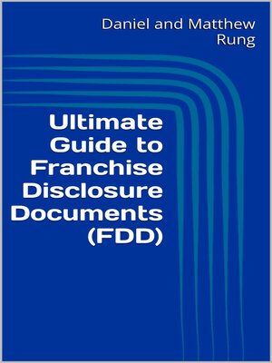 cover image of Ultimate Guide to Franchise Disclosure Documents (FDD)